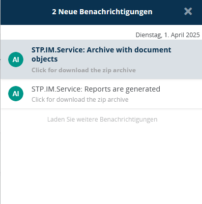 Benachrichtigungsdienst