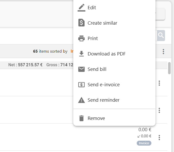 invoices-list