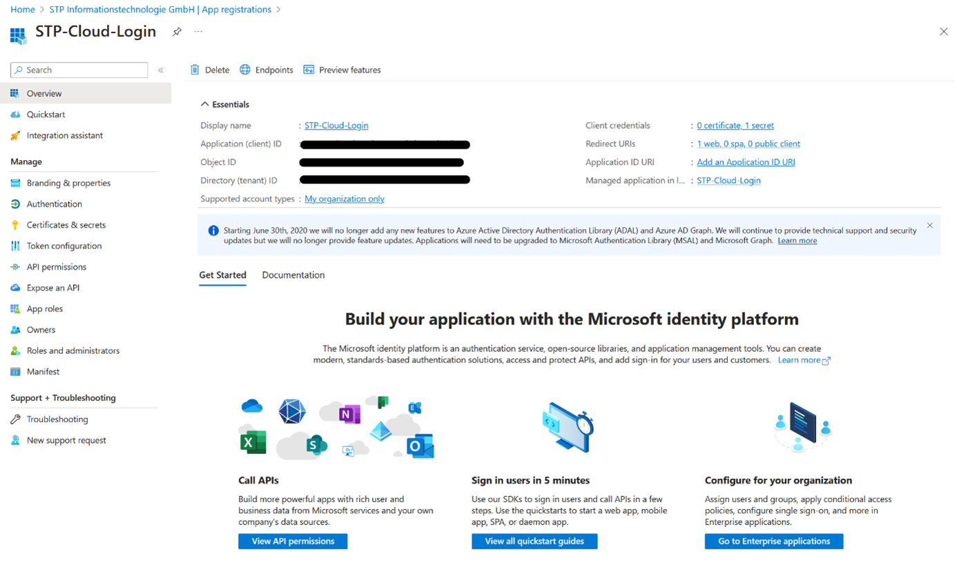 Add an App Registration