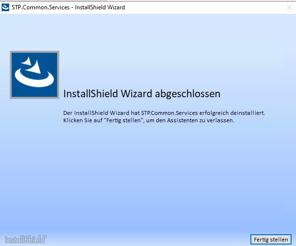 STP Common services uninstall