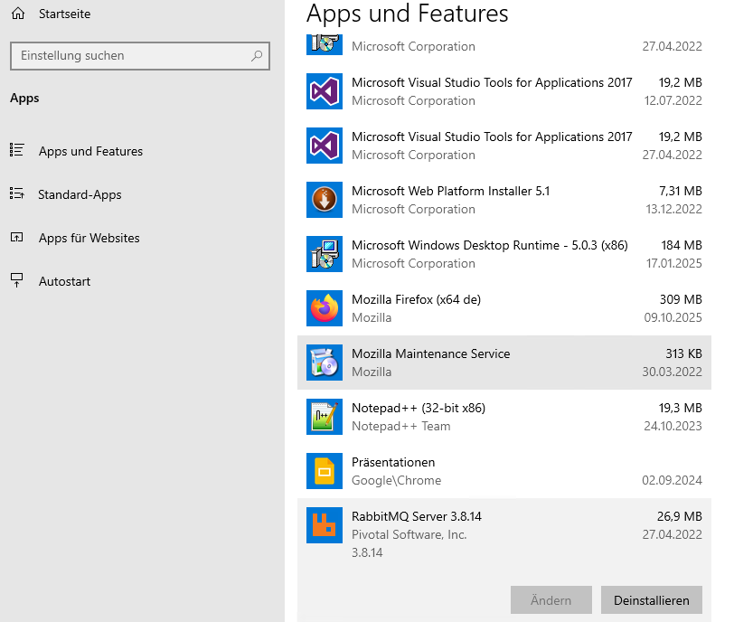 RMq apps and features
