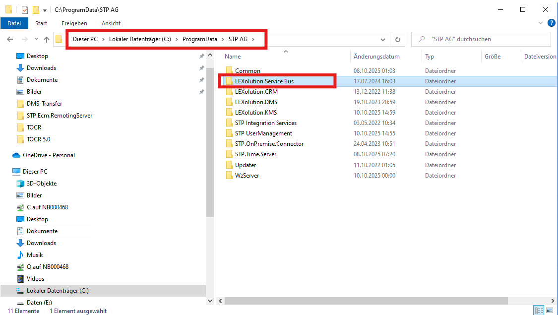 RMq data folder