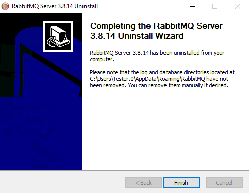 RMq uninstall