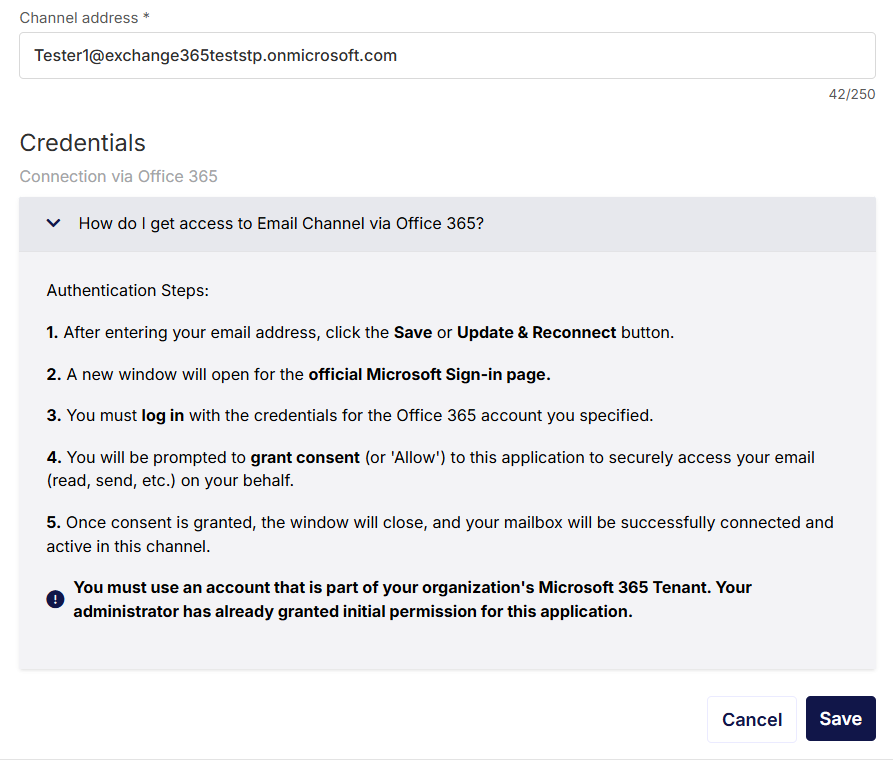 Email Setup