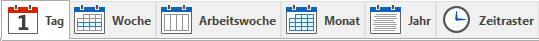 Reiter des Kalender-Fensters