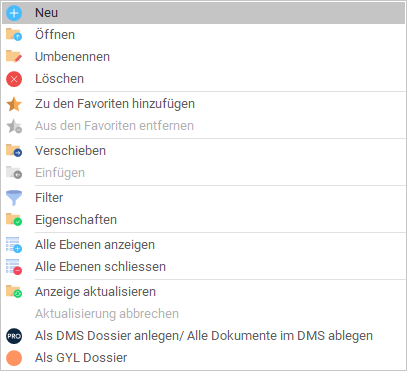 Schritt 2 zur Anlage eines neuen Falls