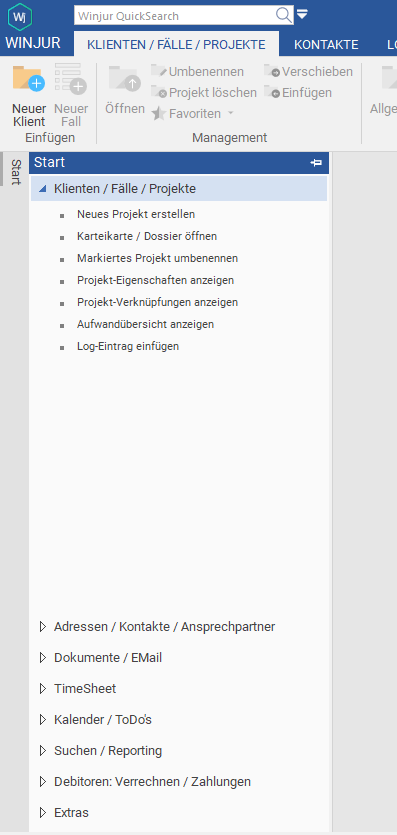 Start-Sidebar