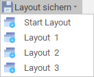 Drop-down-Menü zum Layout-Sichern