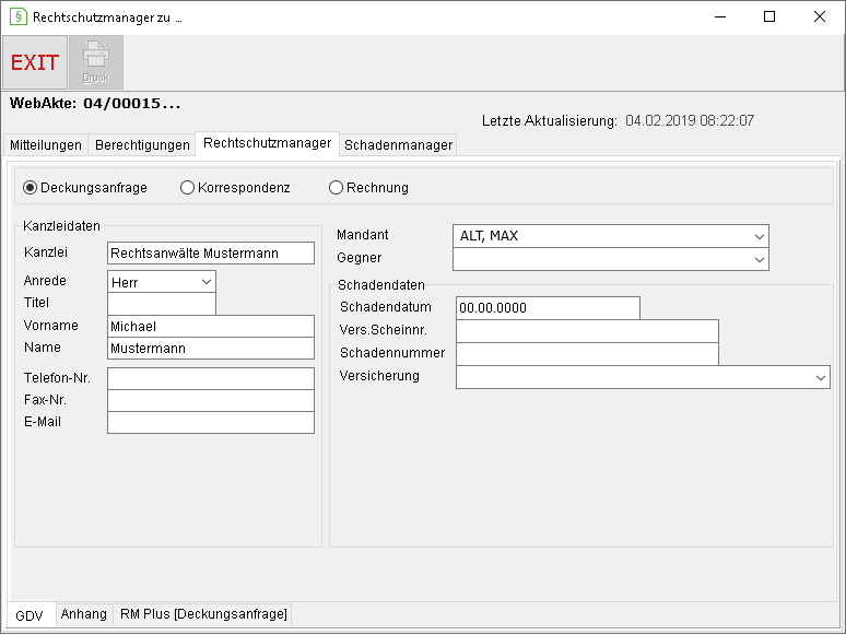 Rechtsschutzmanager