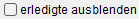 deaktivierte Check-Box