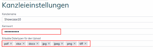 Set password