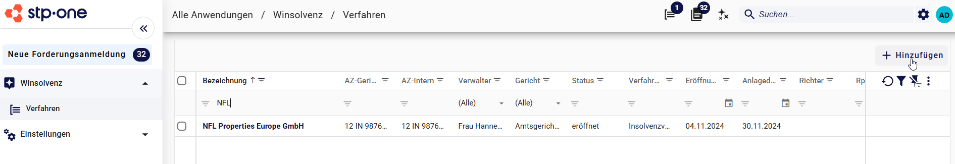 Verfahrensanlage Plus