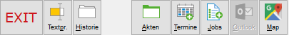 Die Buttons im Adressfenster