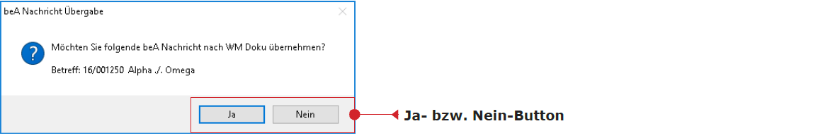 Das Dialog-Fenster