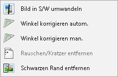 Sub-Menü des Kontextmenüs der Dokument-Vorschau