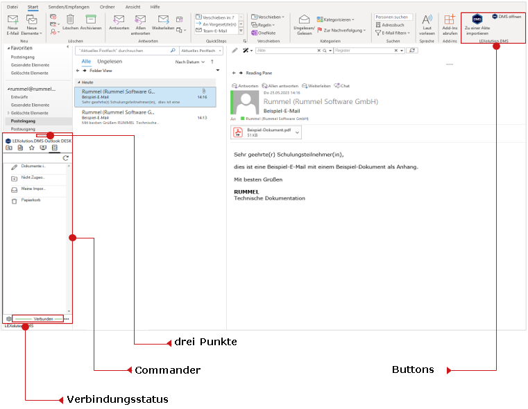 MS Outlook mit Outlook DESK