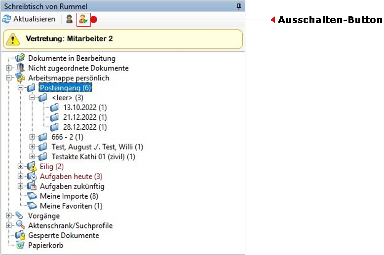 Der Schreibtisch