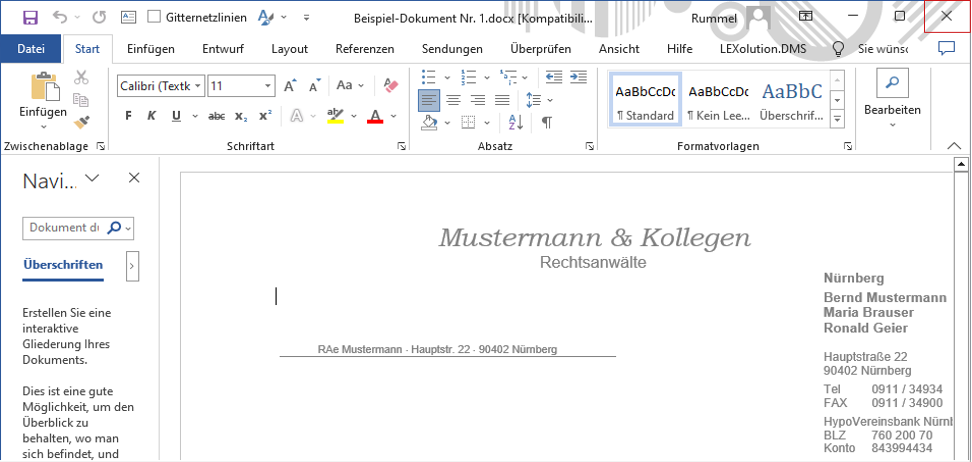 MS Word