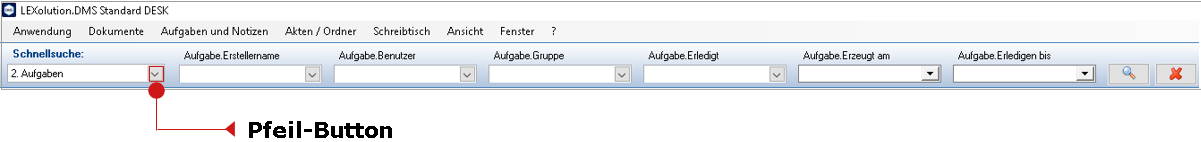 Die Schnellsuche