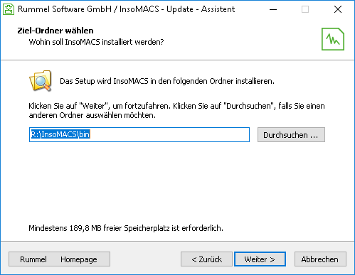 Der Update-Assistent