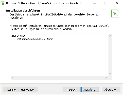 Der Update-Assistent