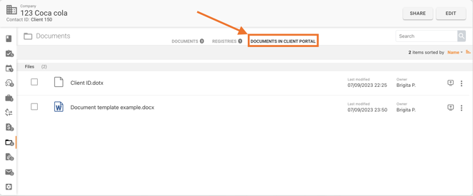 document.sharing.in.client.portal5