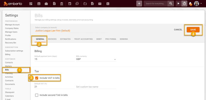 Include VAT in bills1