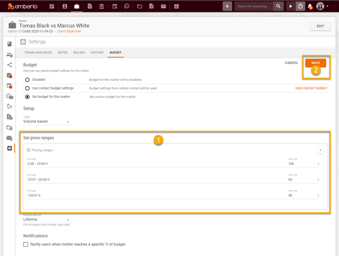 How to Set and Use Volume-based Budgets 8