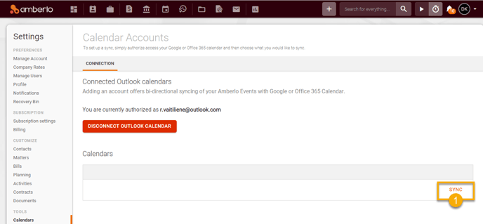 Office 365 Calendar- how to connect4
