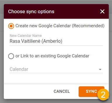 Google Calendar. How to connect5