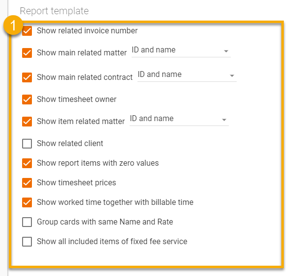 Report Template Settings2