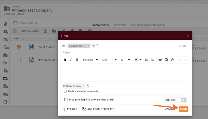 document email2