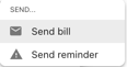bill sending