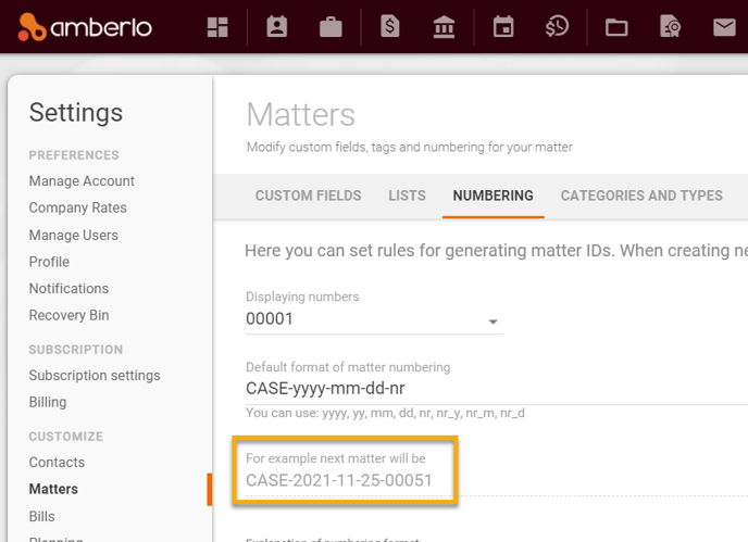 HowtosetMattersNumberingSettings5