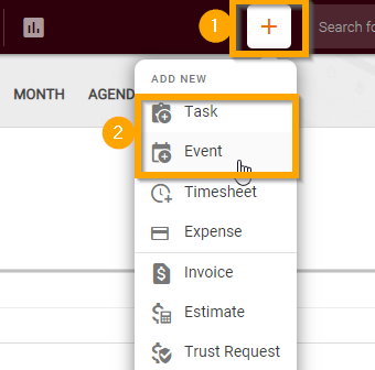 How to create calendar events 2