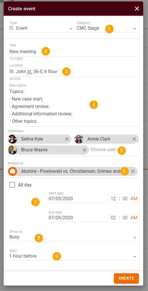 how to create calendar events7