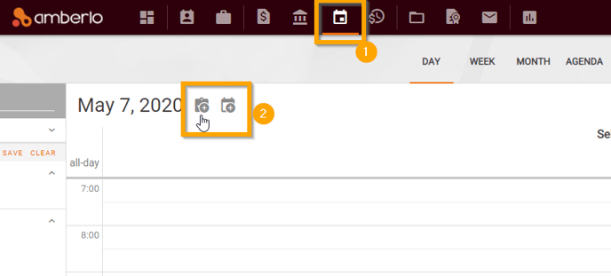 How to create calendar events 1