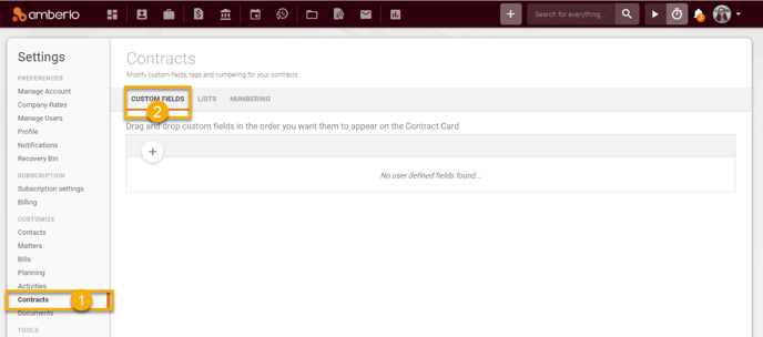How to Add, Edit or Remove Contracts Custom fields1