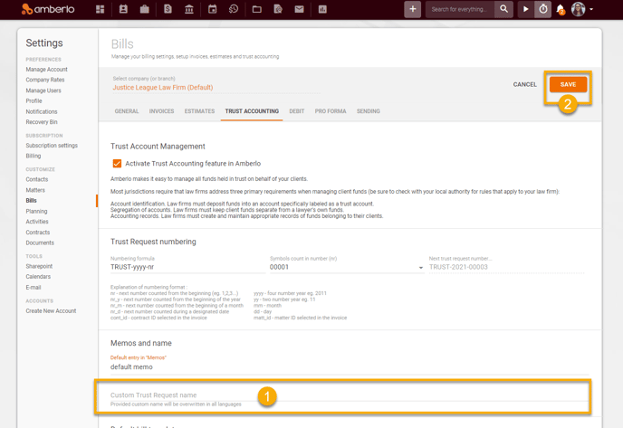 Trust Accounting Settings5