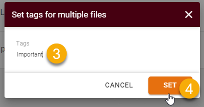 How to use bulk actions in Documents module11