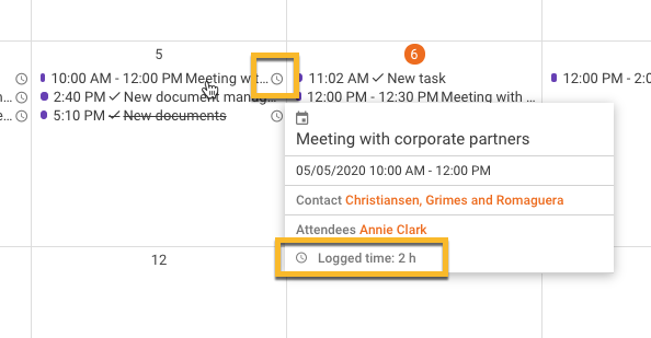 Time Entry Information Under Tasks1