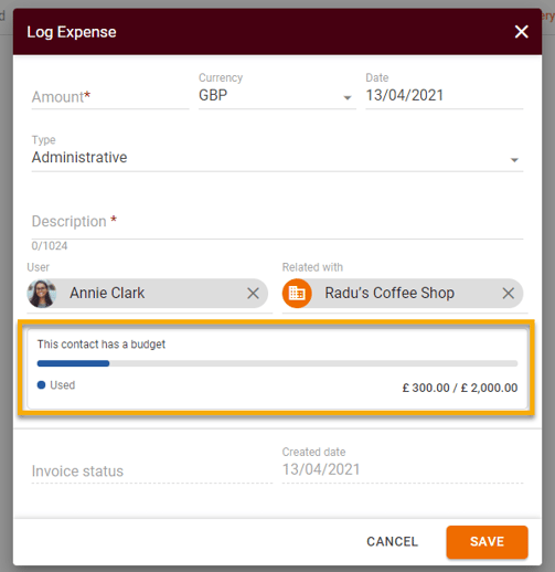 How to enable and use Budget for Matter or Client 7
