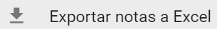 Exportar notas a Excel
