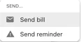 bill sending
