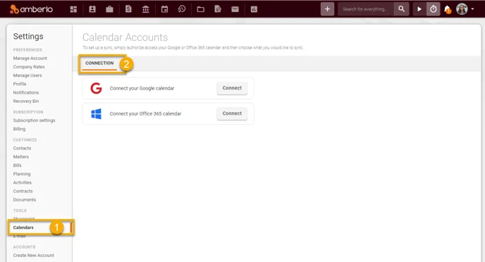 Office 365 Calendar- how to connect1