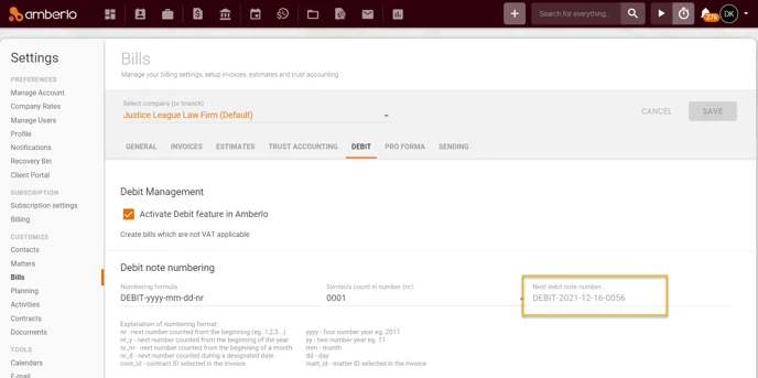 Debit Note Settings6