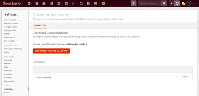 Google Calendar. How to connect3
