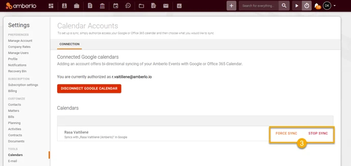Calendario de Google. Cómo conectarse6