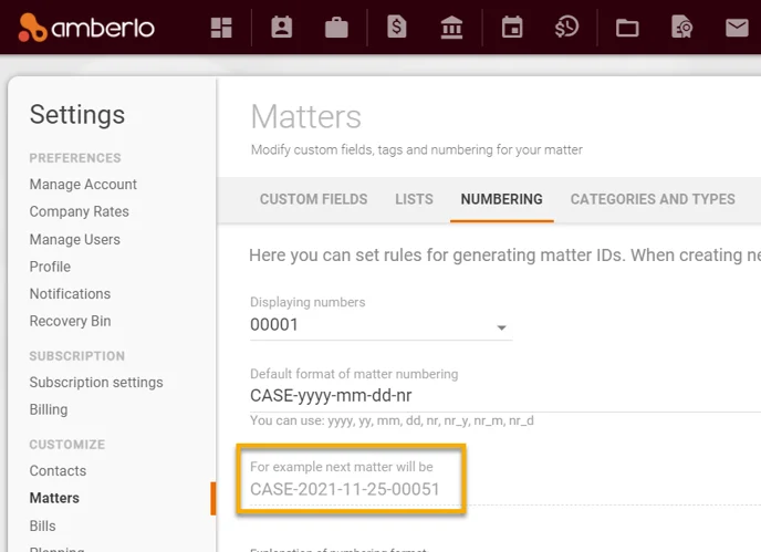 HowtosetMattersNumberingSettings5