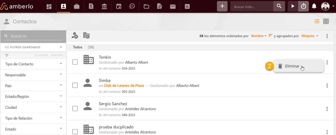 How to Remove Contact2
